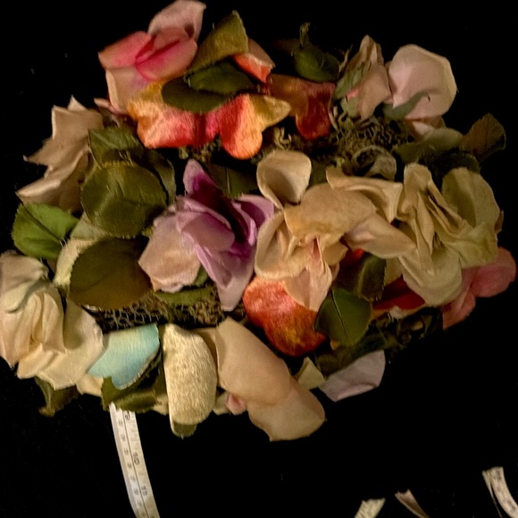 VTG 50s/60s Amy’s, New York floral hat - Picture 5 of 10